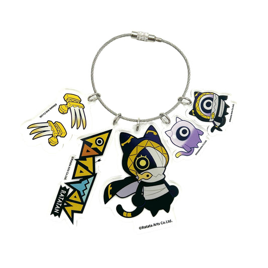 アクリルキーリング（ニャンドラー）